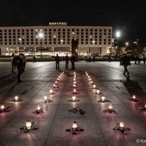 Nocne czuwanie – upamiętnienie ofiar covid 19