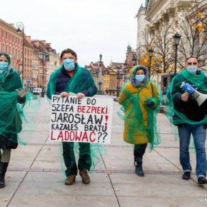 127. miesięcznica smoleńska – protest w sieci