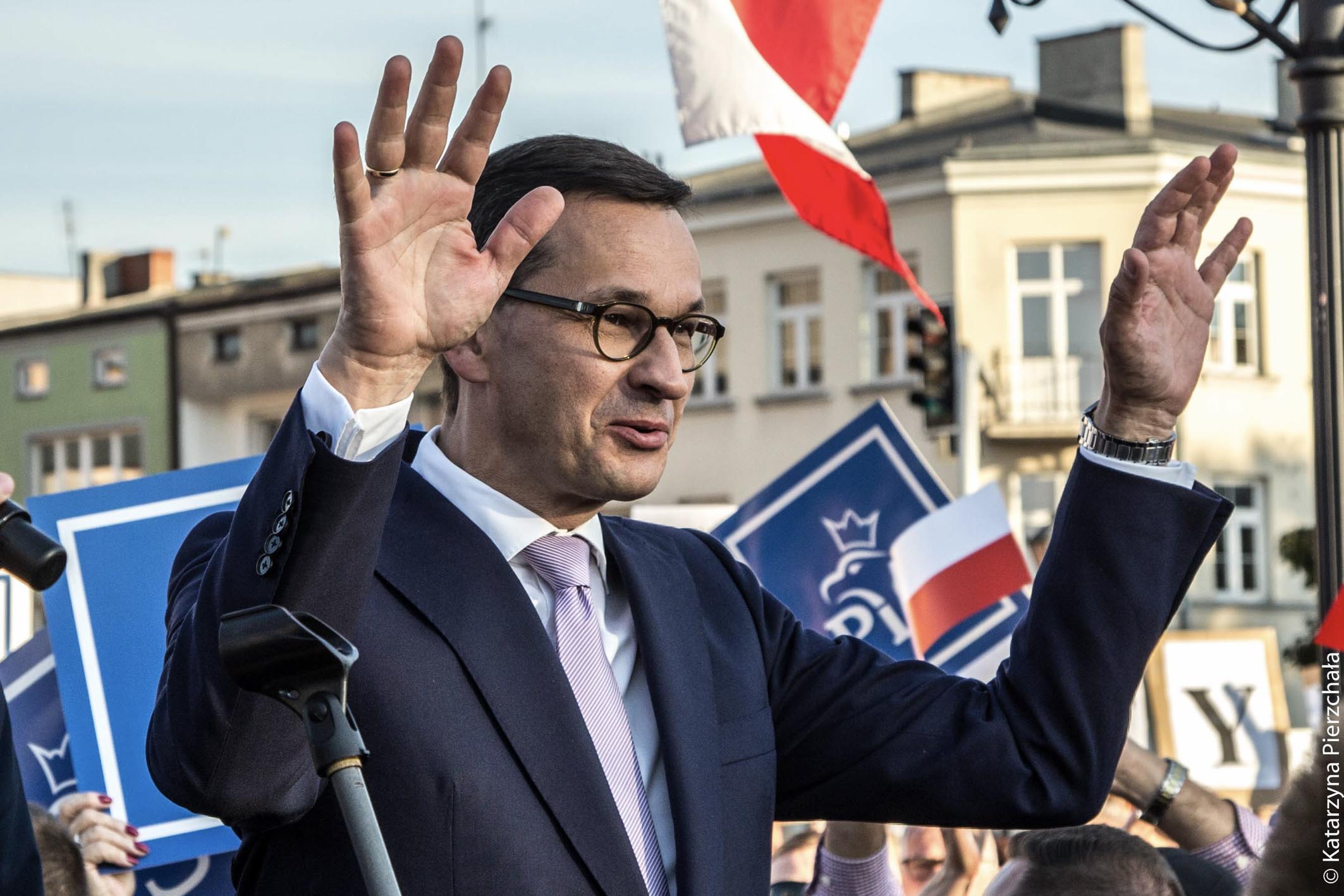 Kampania „Polska jest jedna” – Morawiecki w Sochaczewie