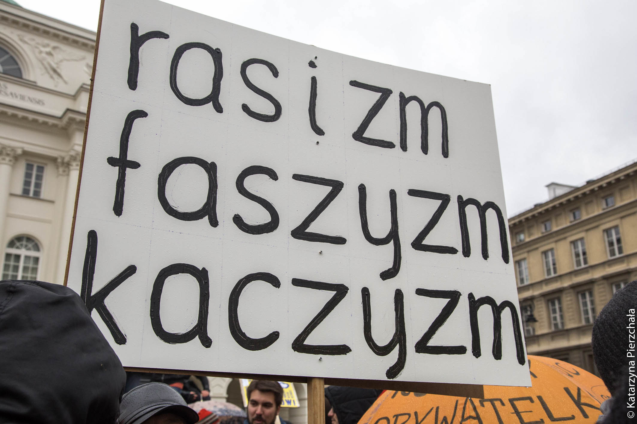 Protest przeciwko faszyzmowi