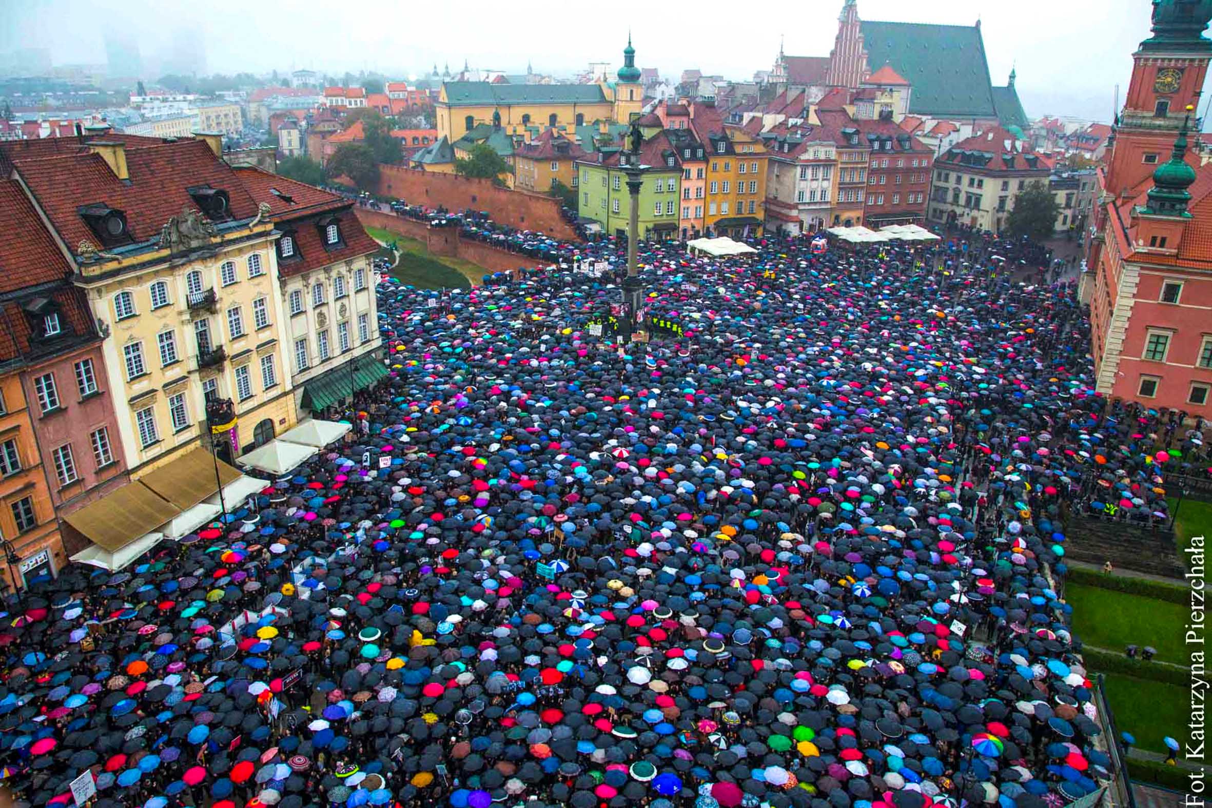 Czarny poniedziałek – Plac Zamkowy