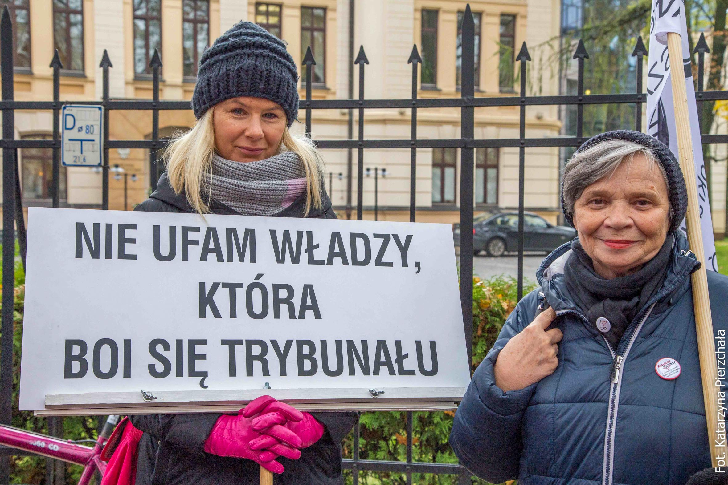 Pikieta pod Trybunałem Konstytucyjnym